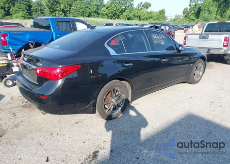 2017 Infiniti Q50 3.0T Signature Edition from USA, damaged, VIN JN1EV7AR1HM838719